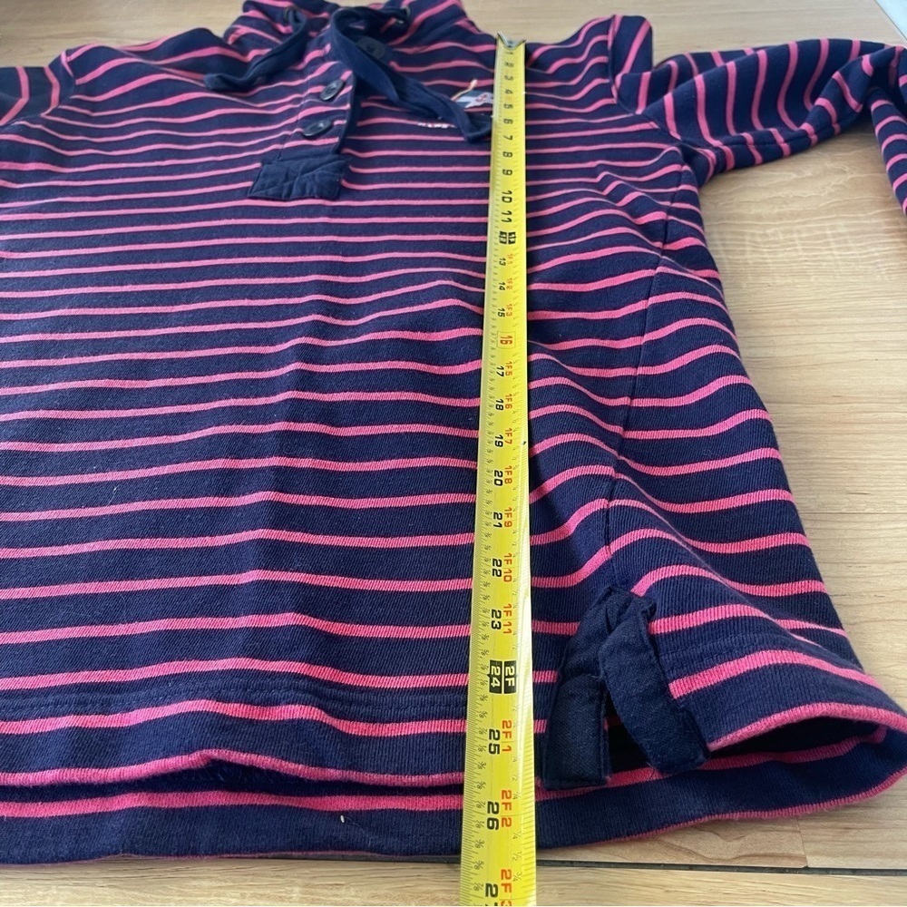 Cuffy’s of Cape Cod Pullover Nautical Striped Sweatshirt Long sleeve Sweater - Picture 9 of 10